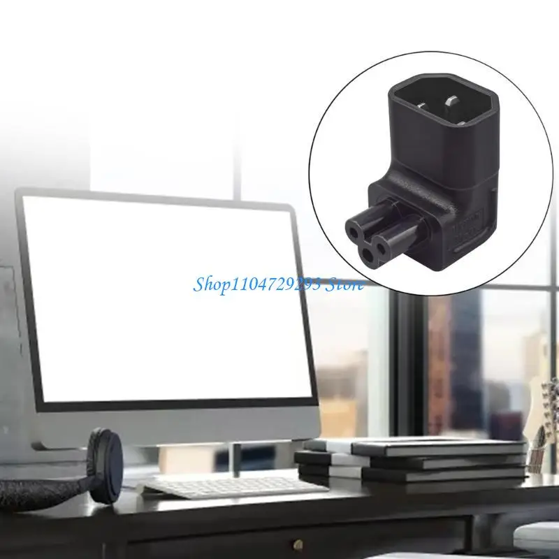 Y2GD Universal Power Adapter IEC 320 C14 to C5 Adapter Converter Up/Down C5 Male to C14 Power Plug Socket Connector