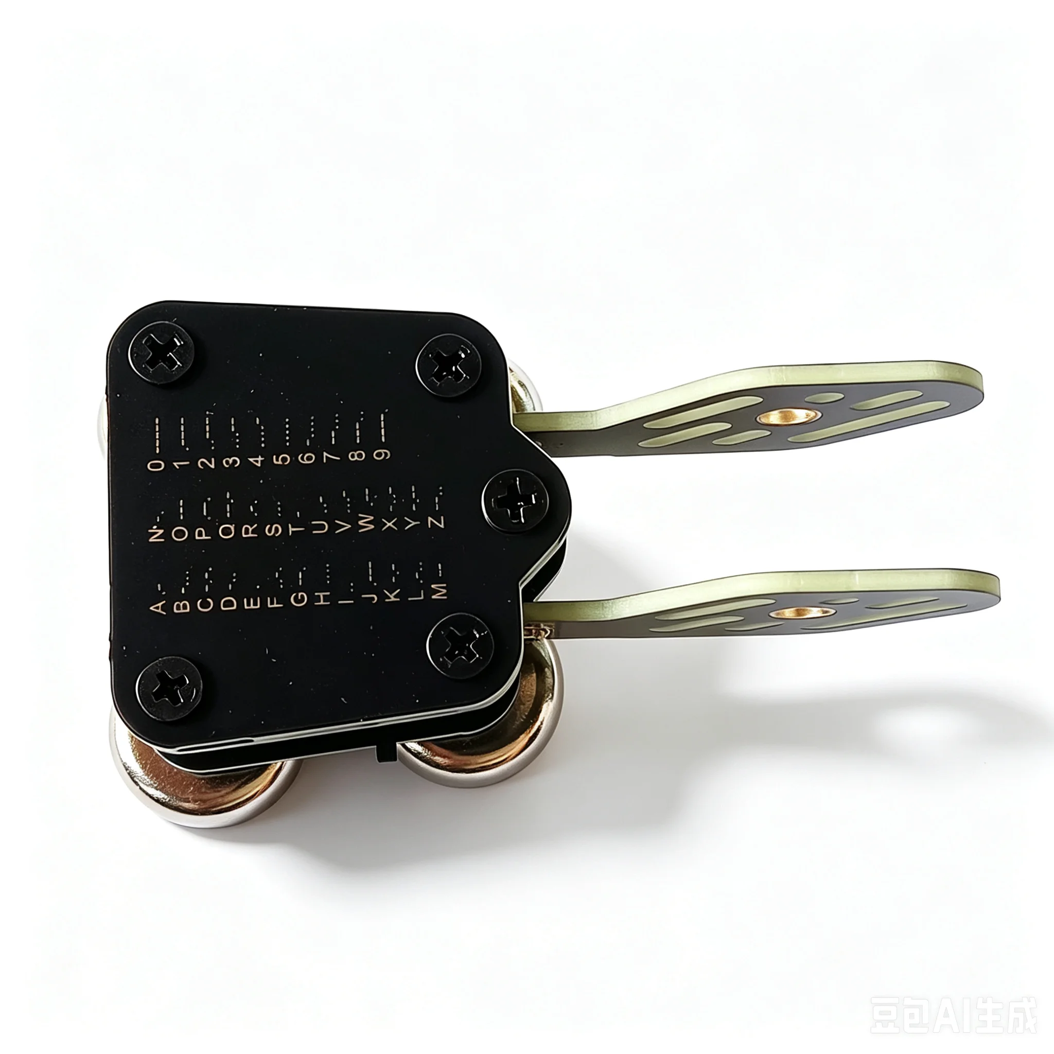 Type-C Automatic Morse Code CW key Trainer PCB 4 Nd Magnet Bases Double Paddle CW Keyer Automatic Trainer For Shortwave HF Radio
