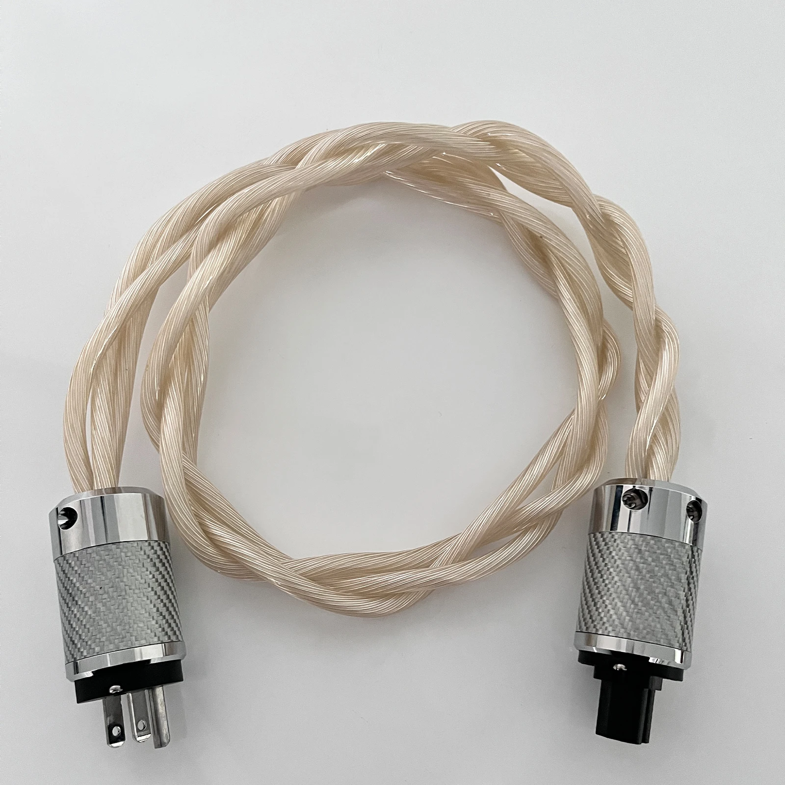 HiFi Audio Preffair AC-Stromkabel mit US/EU/UK-Version Steckern C15 Buchsen für Leistungsverstärker-Lautsprecher – Detail 31