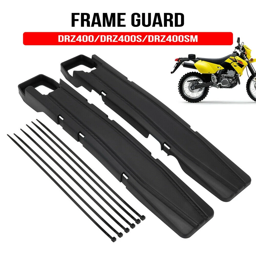 Motorcycle Swing Arm Protection Cover Rear Flat Fork Protection Cover for Suzuki DRZ400 DRZ400E DRZ400S 2000-2022 Black