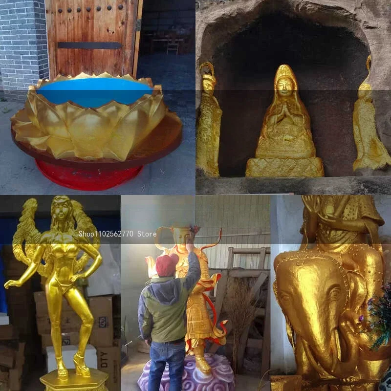 24K Merck Gold Powder Temple/Architecture/Home Decoration/Crafts Statues /word Art/ Calligraphy 999 Super Flash Golden Powder