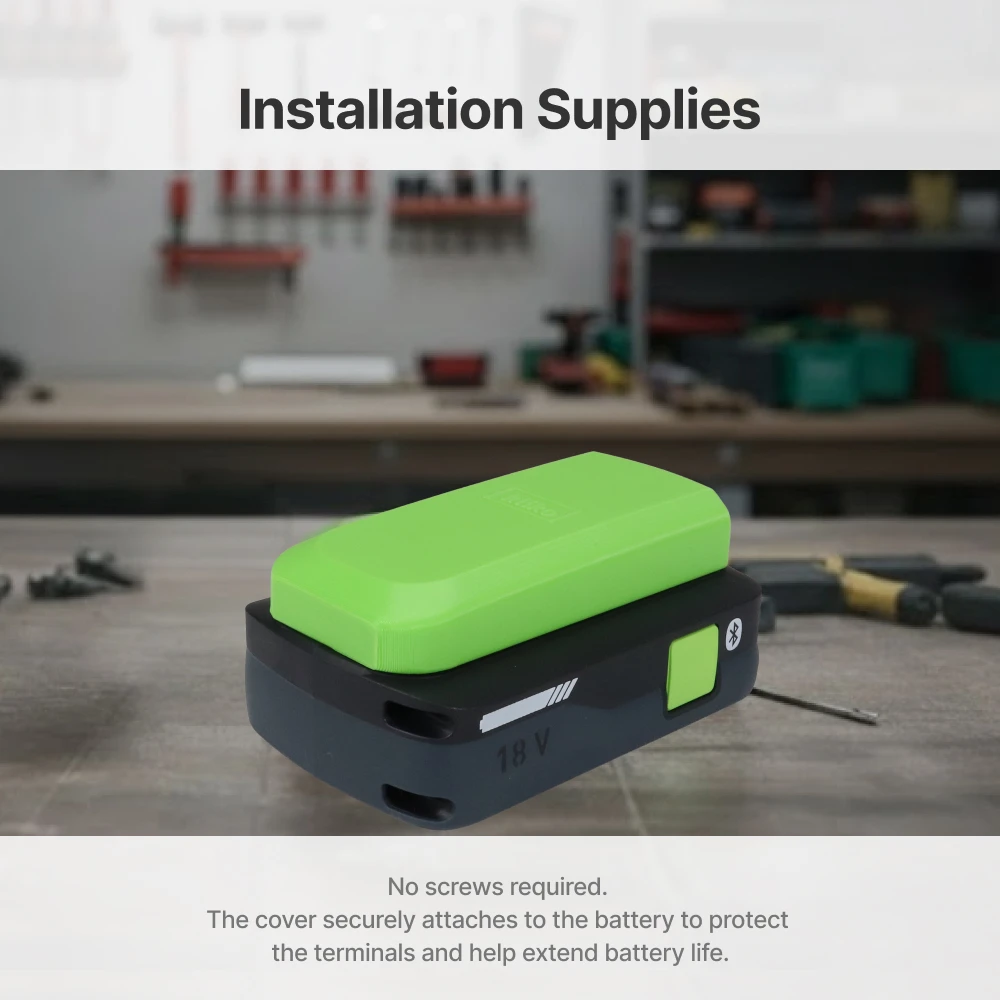 Festool 18V Battery Full Cover for Enhanced Protection