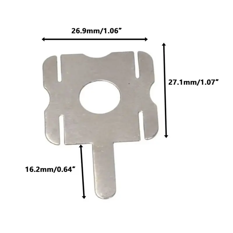 AEE6-10Set Spot Welding Nickel Plates Battery Plating Nickle Sheet For Makitas Nickel Plated Steel Strap Strip Sheets Battery
