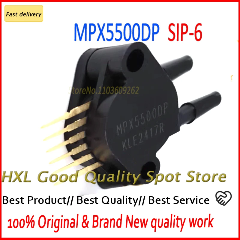 

Brand new original 1-10Pcs/Lot MPX5500DP MPX5500D SIP6 acceleration sensor