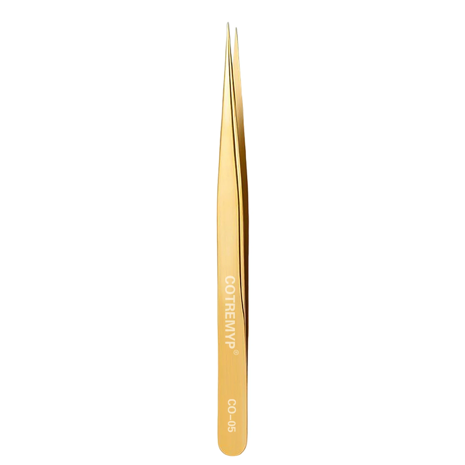 Präzisionspinzette für Wimpern, DIY Wimpernverlängerung, Applikator, Werkzeuge, Edelstahl, Haarentfernungspinzette, professionelles Make-up