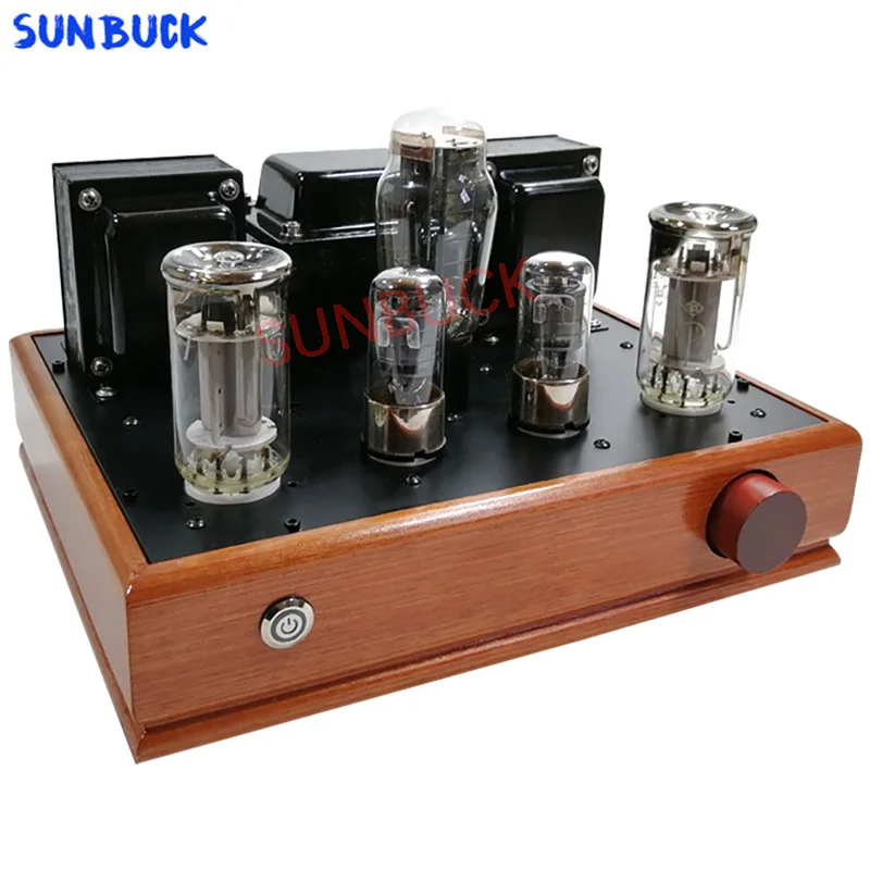 Imagem -02 - Amplificador de Tubo Sunbuck-fu50 6j8p 300b Pequeno Super Linear Estéreo 12w Final Simples Classe a Hifi Áudio a Vácuo