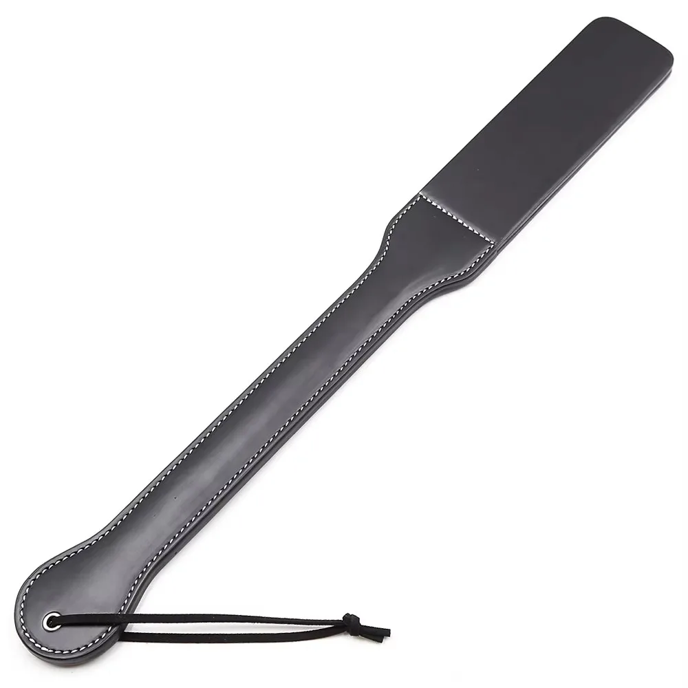 45.5CM Two Layers PU Leather Spanking Paddle Horse Whip fo Equestrian Riding Equestrian bat