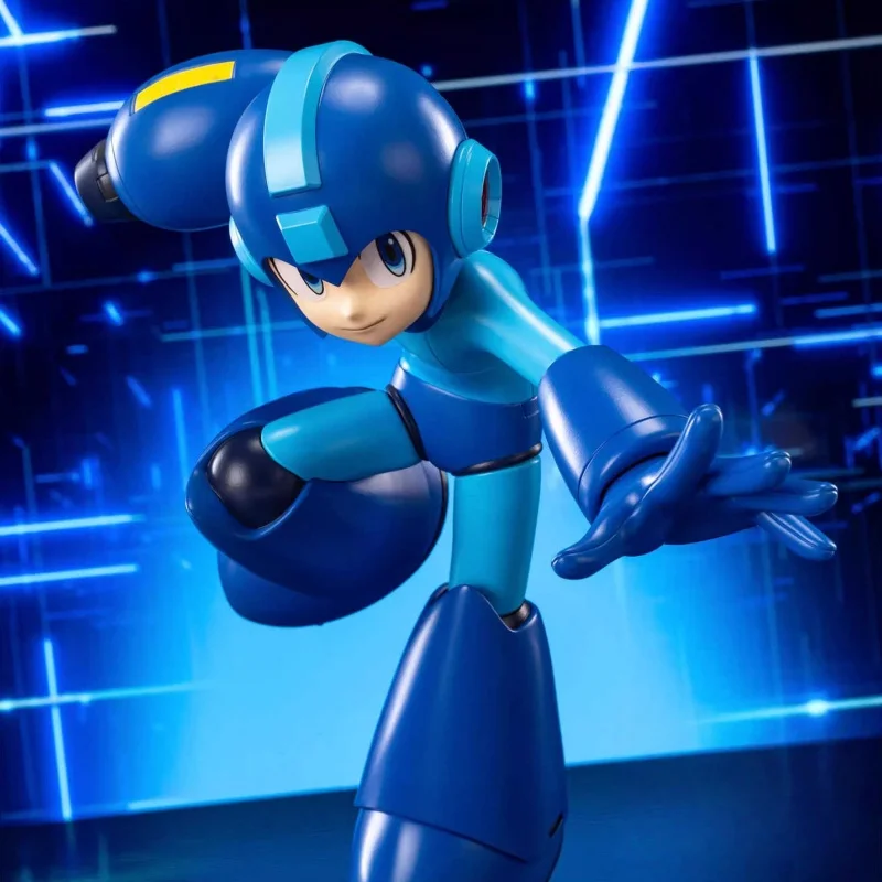 

In Stock Threezero 3a Mdlx Mega Man Anime Figure Rockman Action Figures Children Toy Room Decoration Children Gift Figure
