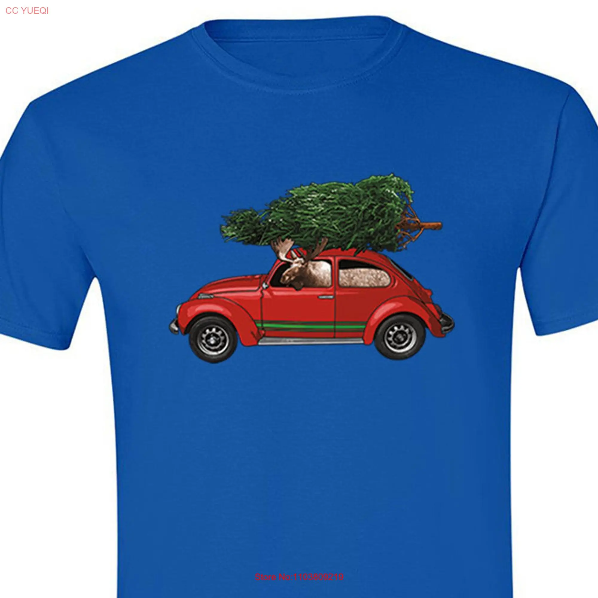 Мужской свитер с лосями Вождение Жук дерево Уродливый Рождественский свитер забавная Праздничная зимняя футболка с круглым вырезом Мужской свитер с лосями Вождение Жук дерево Уродливый Рождественский свитер забавная Праздничная зимняя футболка с круглым вырезом