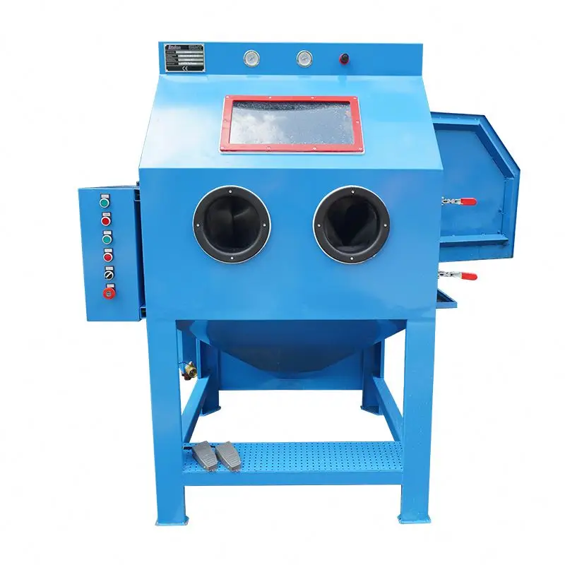 Closed Loop Wet Sand Blasting Machine With Water Recirculation System