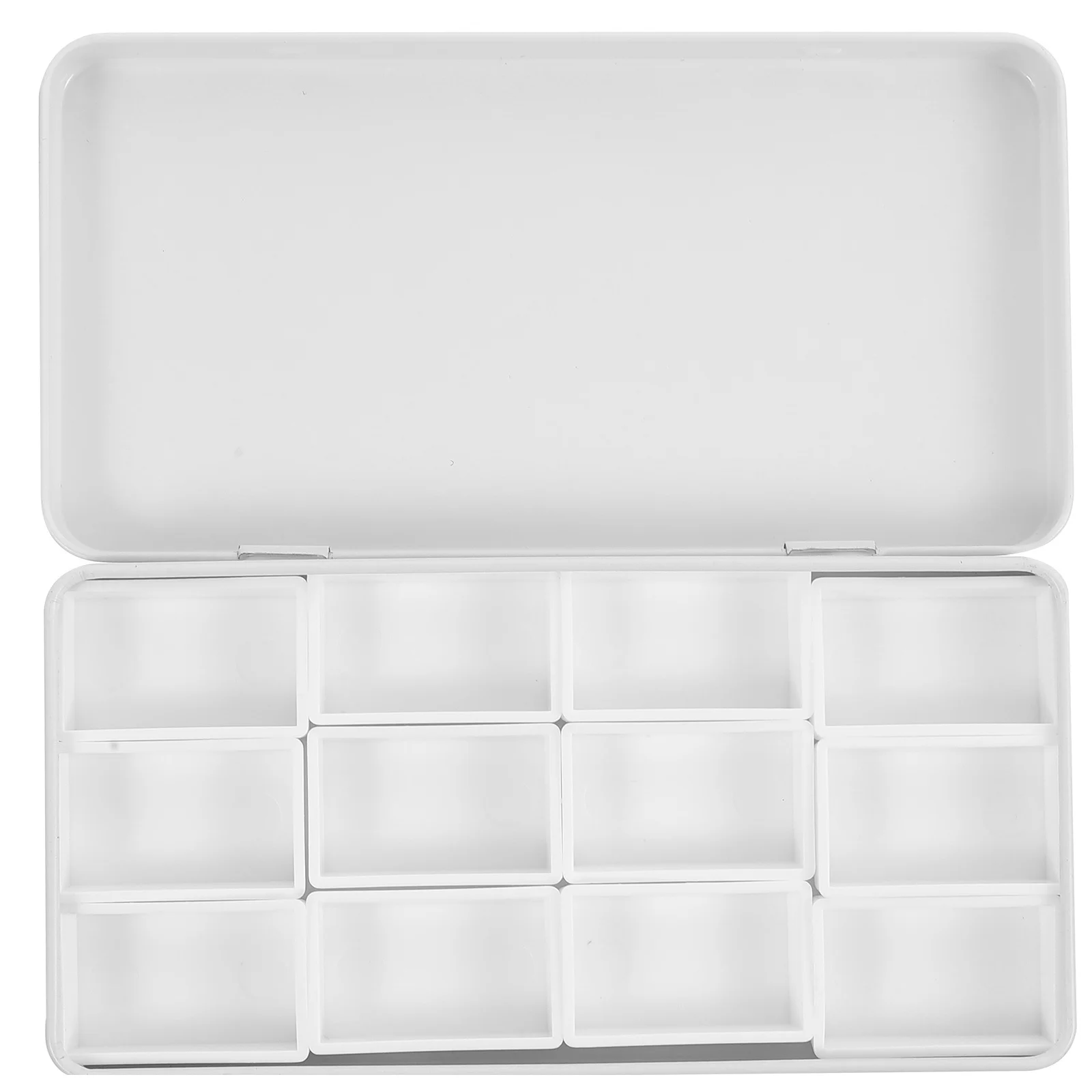 

1 Set Empty Watercolor Tin Box Portable Paint Pan Case For Artists Students Kids Watercolor Pigment Mixing Holder Palette Art