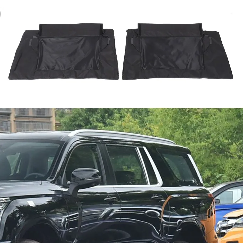 

2pcs For Haval H5 Rear Door Window Protection covers insect screen sunshade Sun Visor Cover Car Interior Accessories