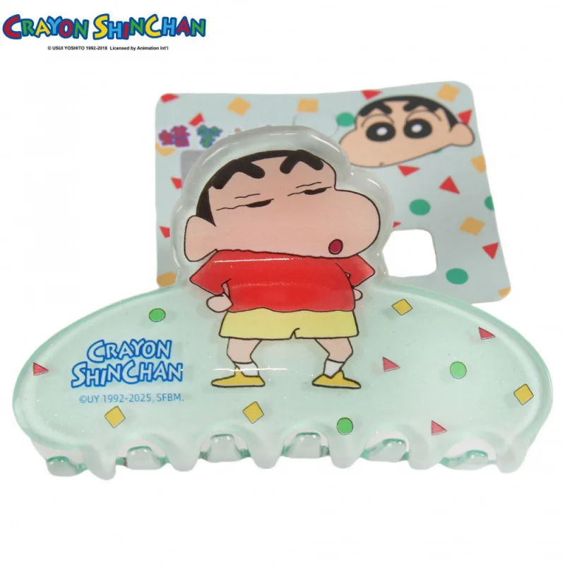 

Crayon Shin-chan Japan Hair Clips Grip Japan Girls' Hair Accessories Summer Acrylic Shark Clip Cartoon Large Hair Claw Barrettes
