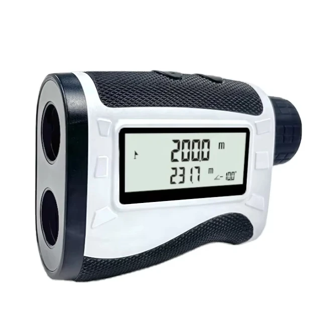 GF-313 جهاز تحديد المدى للجولف مع شاشة قفل سارية العلم مسافة الليزر دقة عالية النطاق وموثوقية بيانات قوية