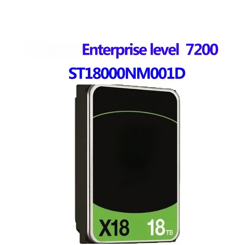 used ST18000NM000D ST18000NM002D ST18000NM001D SEAGATE EXOS X20 18TB SAS 12GB/s 7200rpm 256MB 3.5