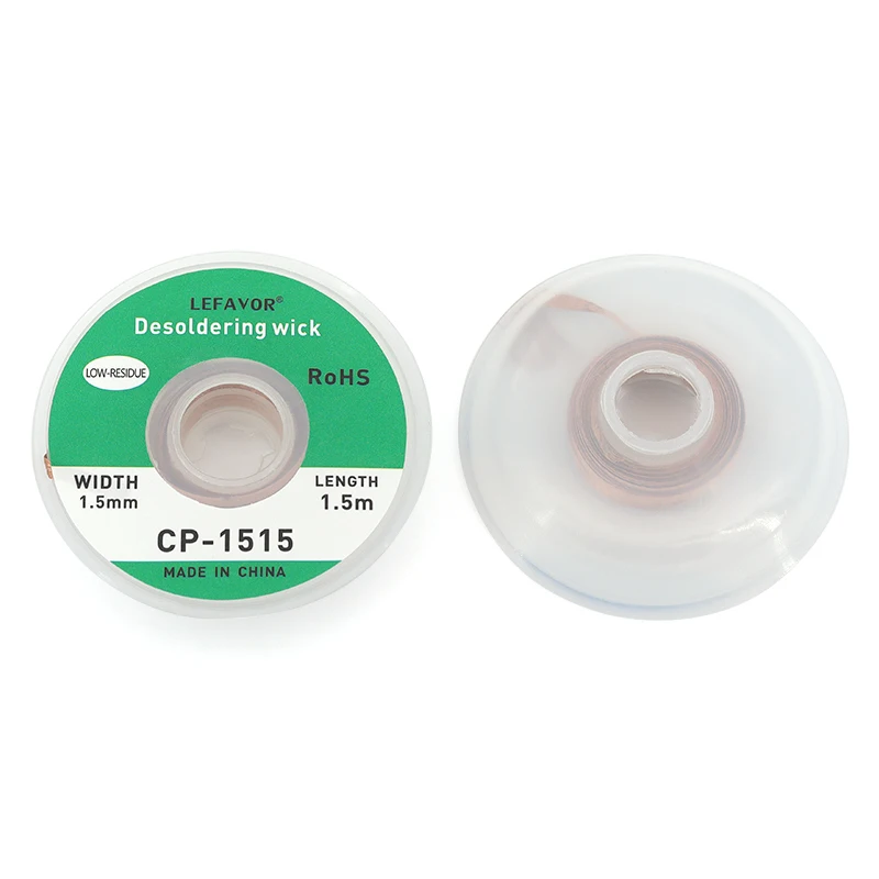 Original High Quality Desoldering Wick With Braided Copper Wire CP2015 1515 3015 3515 2515 BGA Solder Paste Remover tools