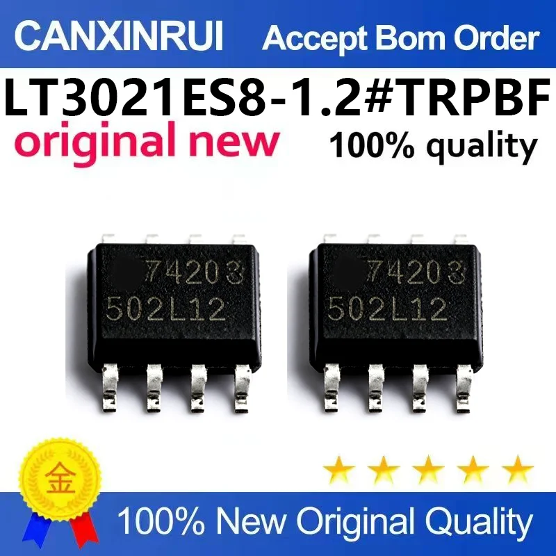 (5pcs-100pcs)Original genuine LT3021ES8-1.2 # TRPBF package SOIC-8 very low voltage drop linear regulator IC