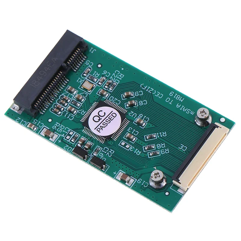 محول كابل MSATA PCI-E SSD صغير مقاس 1.8 بوصة إلى 40Pin ZIF Card CE