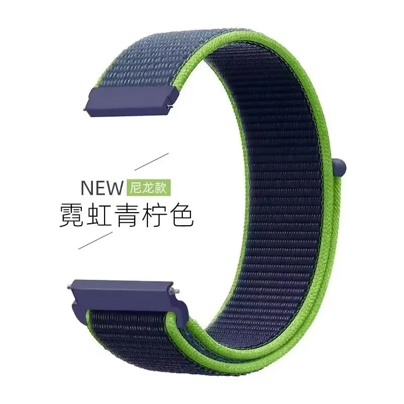 

Nylon Watch strap 16mm 18mm 20mm 22mm For CMF Watch Pro For Garmin Vivoactive 3 4 4s Venu 2 2s SQ Forerunner245 B57 Huawei B6 B3