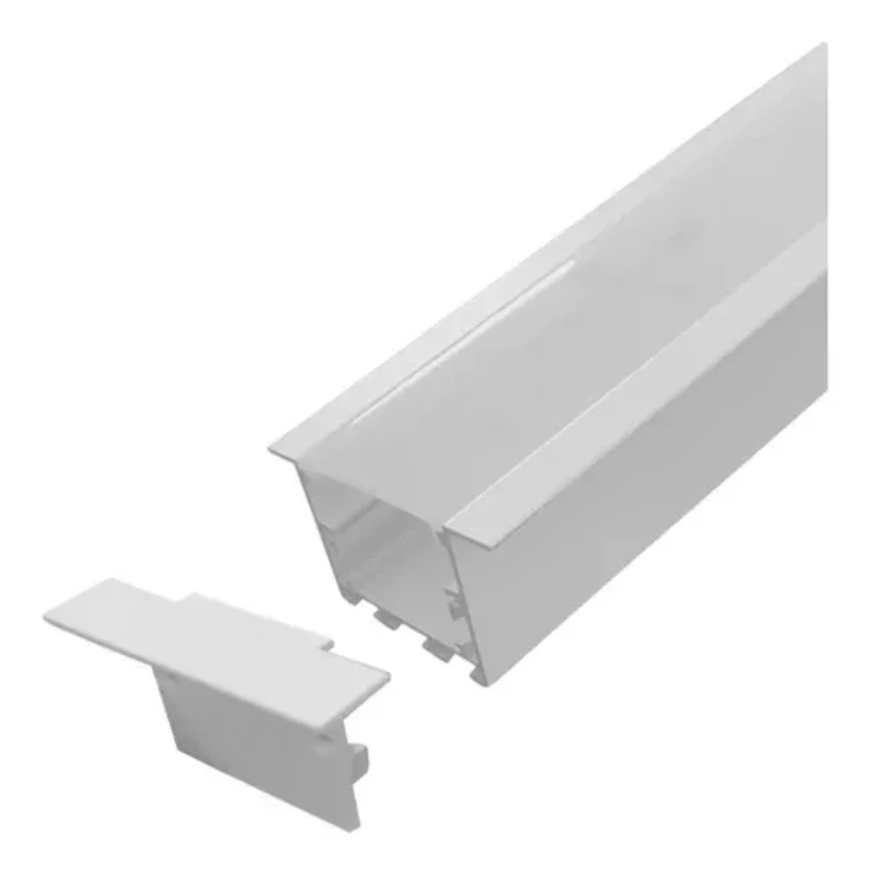 Profile For Embedded  Tape Wide 50mm White With 2m Residential   Tape