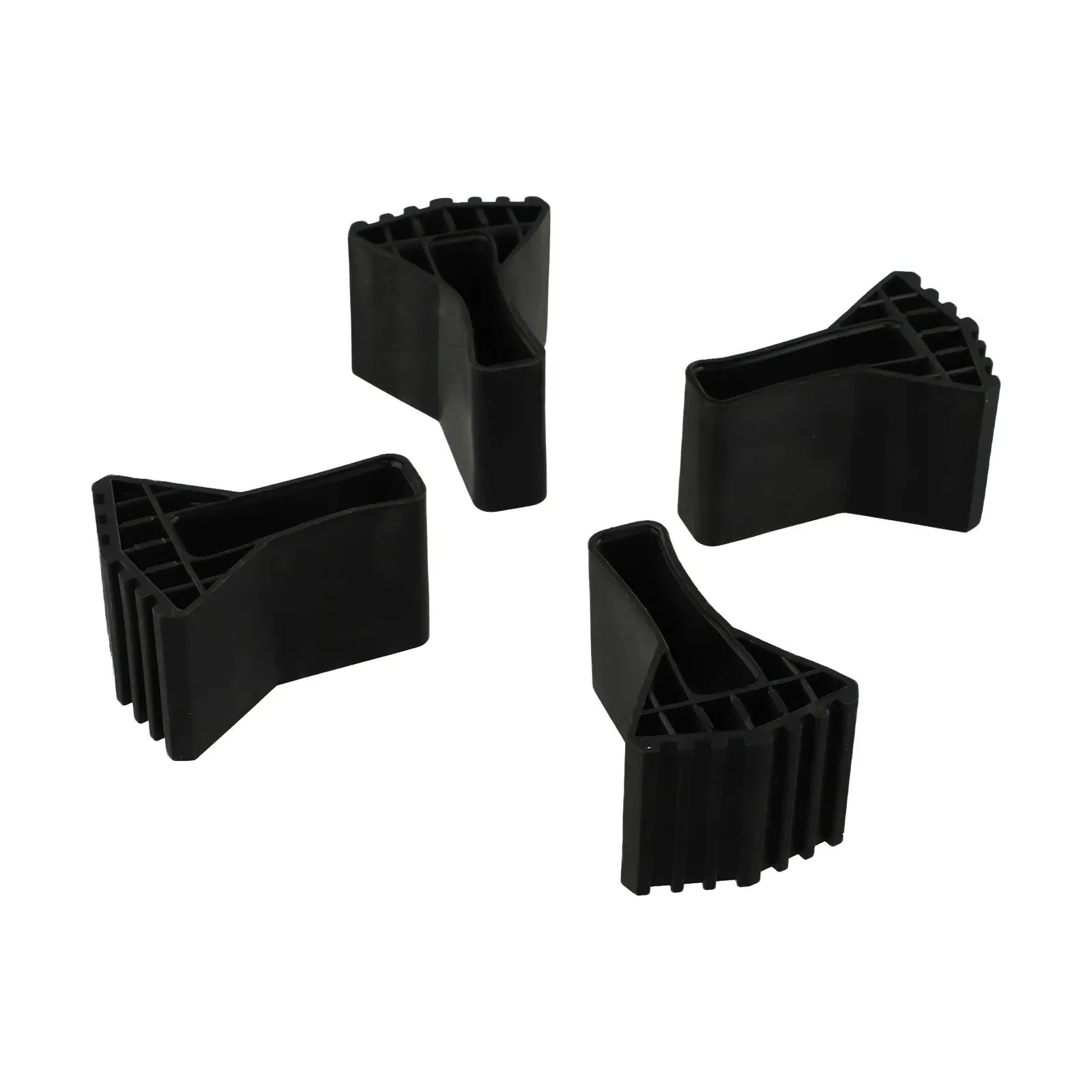 4Pcs/6Pcs Replacement Non Slip Rubber Folding Ladder Leg Feet Pads Foot Covers Chair Legs Telescoping Ladder Protective Pad Feet view 6