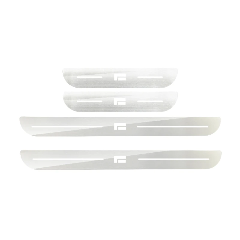 For BAIC Polestones JISHI 01 Interior modification protection welcome pedal threshold strip stainless steel accessories