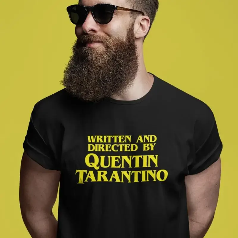 Written And Directed by Quentin Tarantino Ladies T Shirt tee