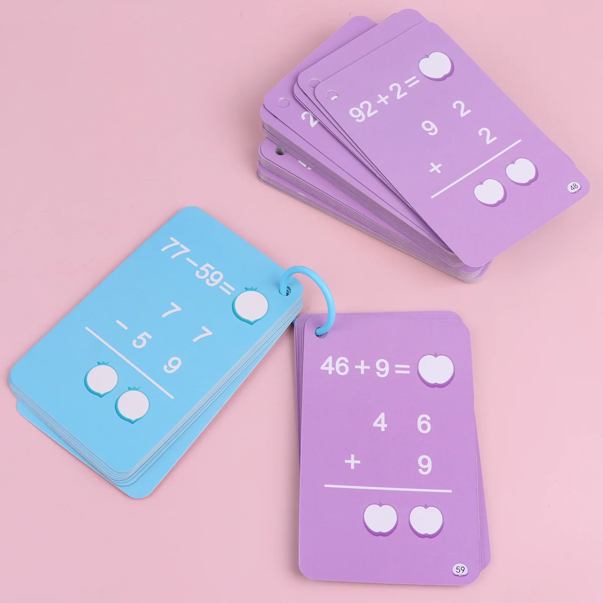 

Oral Arithmetic Flash Cards Multiplication Subtraction Addition Division Math Tools Learning Aids Kids Kindergarten 3rd Grade