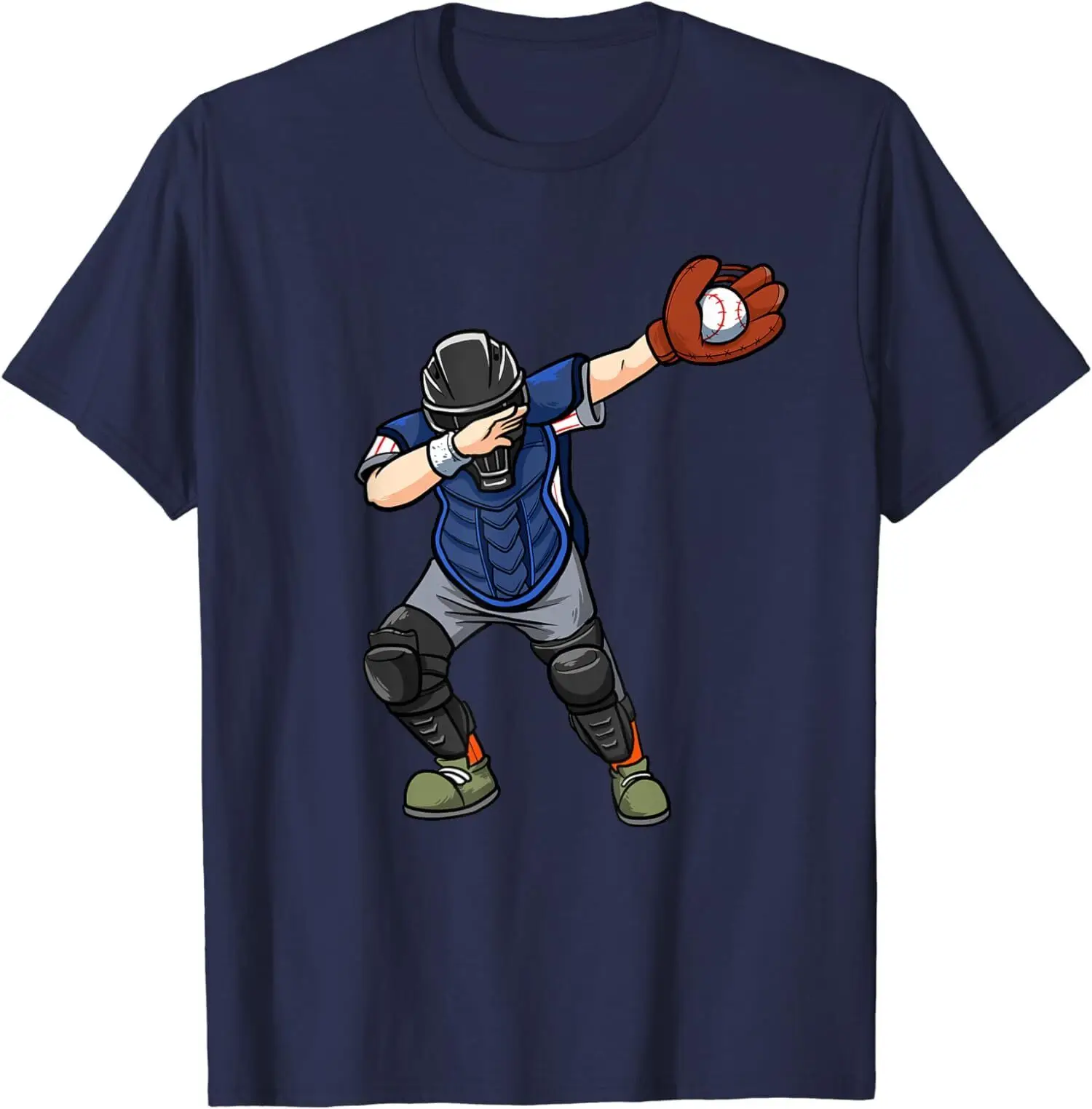 Baseball Catcher Shirts For Boys Baseball Player Unisex T-Shirt