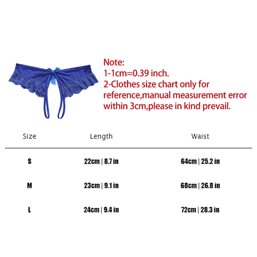 Hot Sale Womens Underwear Erotic Sexy Lace Briefs Open Crotch T-back Thong Knickers Female Panties Hollow Out Crotchless Mesh