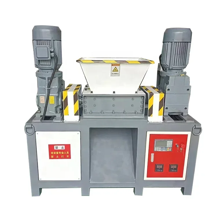 2024 High-Productivity Scrap Metal Shredders for Home Use New PLC Motor Bearing Engine Pump Manufacturing Alloy Aluminum Plants