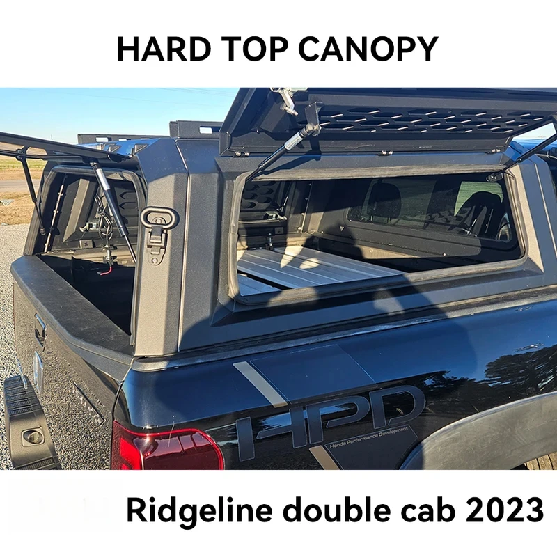 

Pickup Truck Rear Hard Top For Hilux Vigo Canopy Waterproof -rusted Auto Exterior Modify Accessory HONDA RIDGE