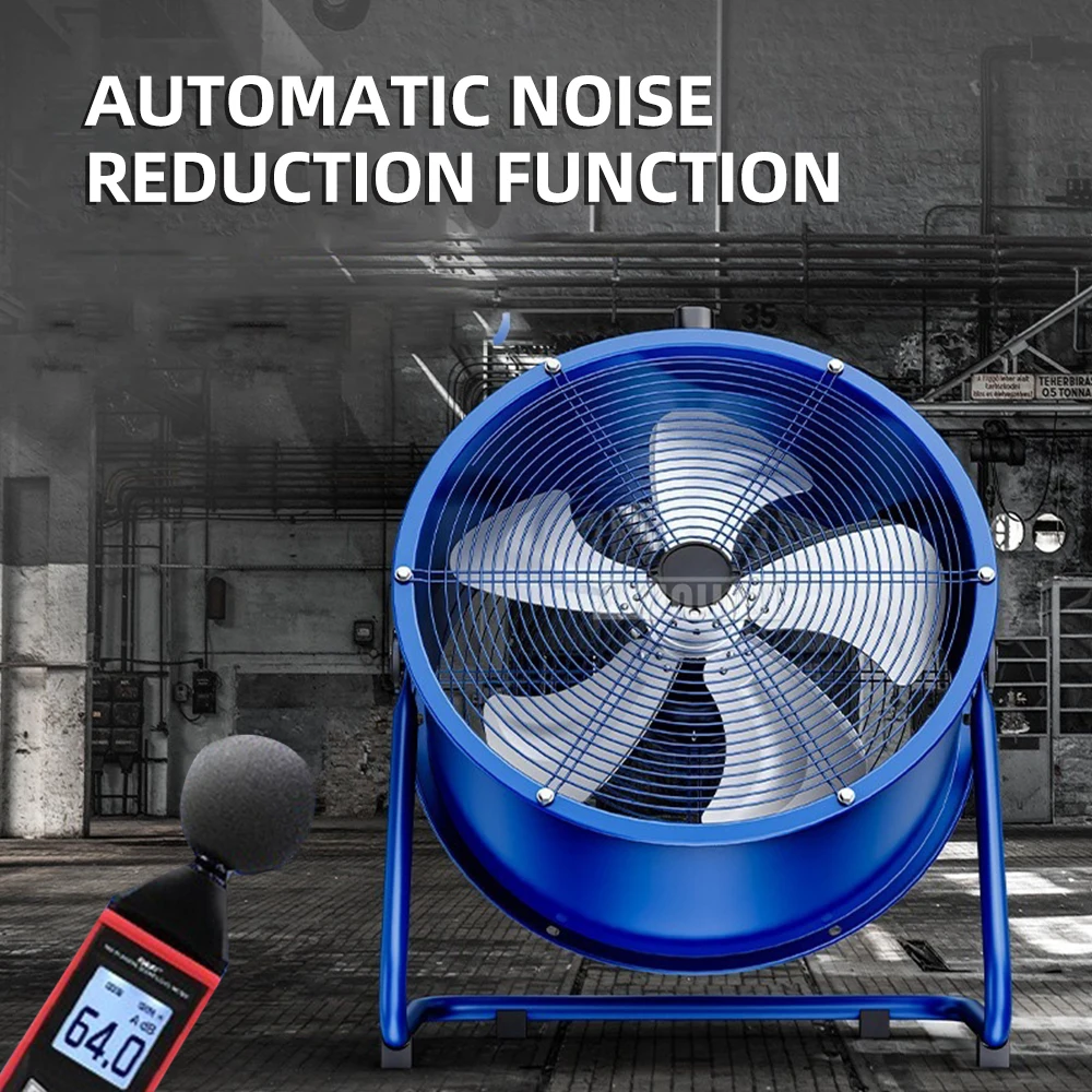 20 Inch Portable Exhaust Fan Powerful Floor Fan Indoor Outdoor  Energy Efficient Enfriador De Cuarto Adjustable Speeds