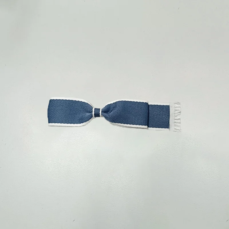 Jogo pjsk akiyama mizuki cosplay bowknot grampo de cabelo uniforme escolar bule fita headwear moda tecido casual adereços