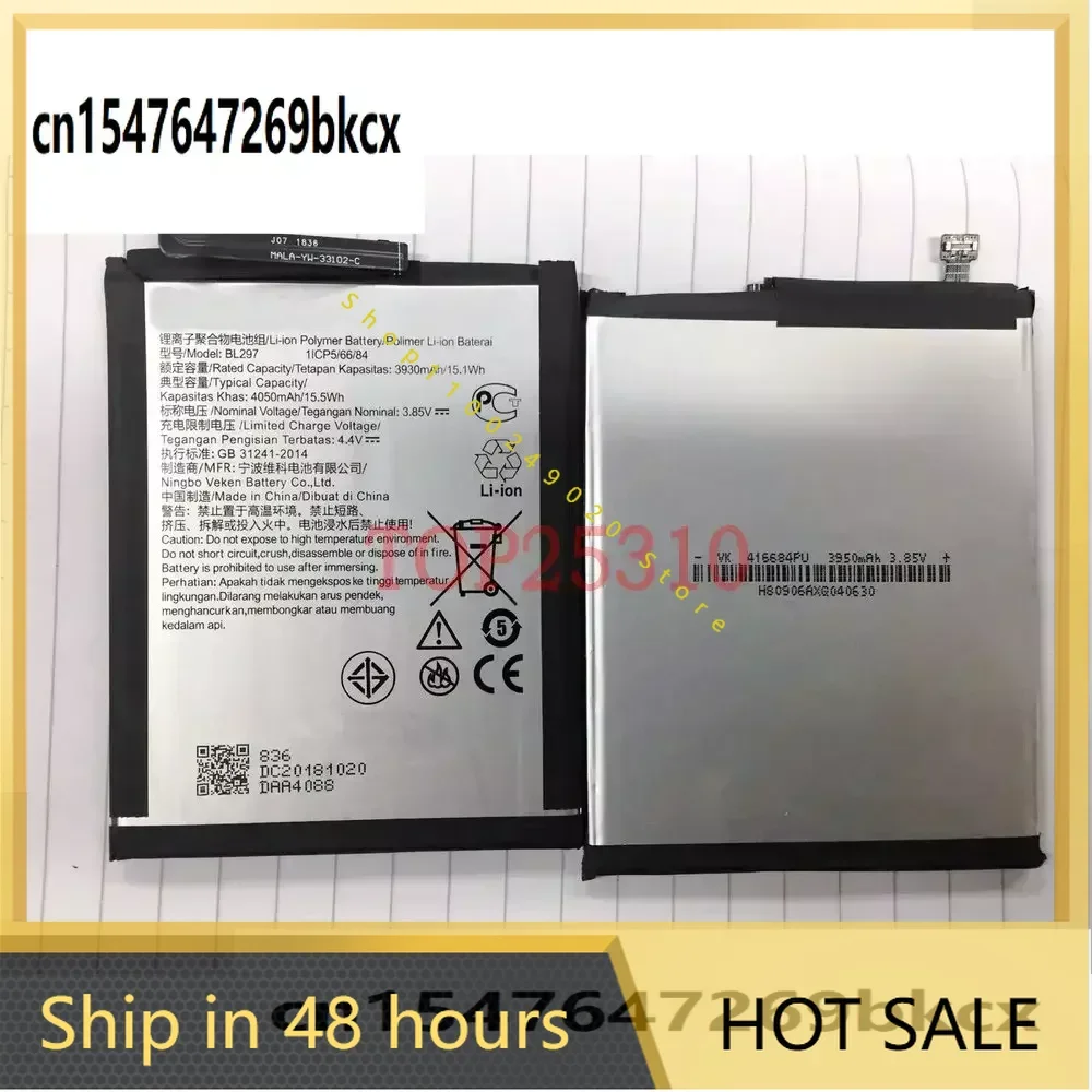 High Quality 4050mAh BL297 battery for Lenovo Z6 Lite 6.3 inch Cell Phone