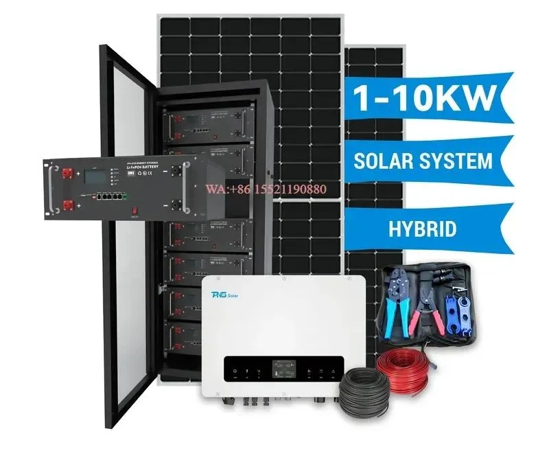 wmwmnu Complete Solar Panel Kit 10KW Off Grid Hybrid Power System for Home Solar Energy Generator with 10 Years Warranty