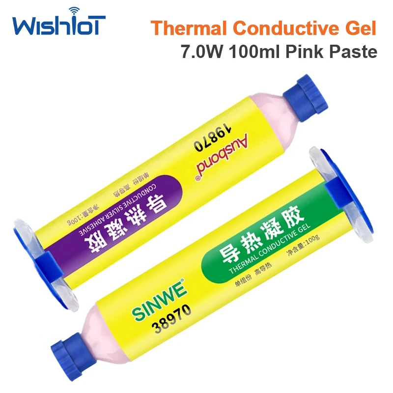 30ml 100ml Thermal Paste Gel 7.0 W/mK High Performance Thermal Grease For Dji Drone FPV Chips GPU/CPU/PS5/LED/Desktop PC Cooler