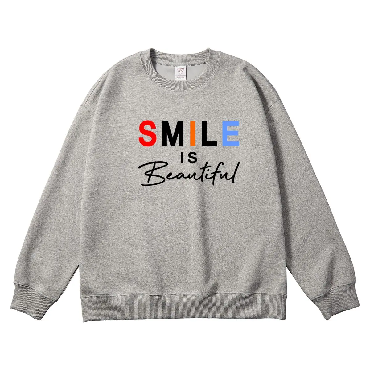Oversized Women's Pullover New Graphic Woman Sweatshirt Round Neck Long Sleeve Autumn Winter Tops Female Clothes
