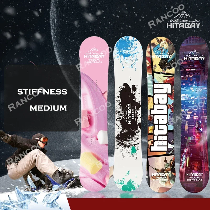 Snowboard Manufacture with Bindings Carbon fiber Equipment Competition Snowboard set all mountain