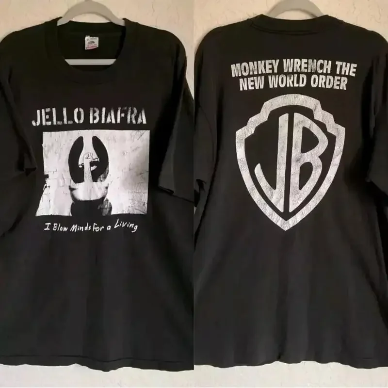 Vintage Jello Biafra T Shirt Punk Rock Band Dead Kennedys
