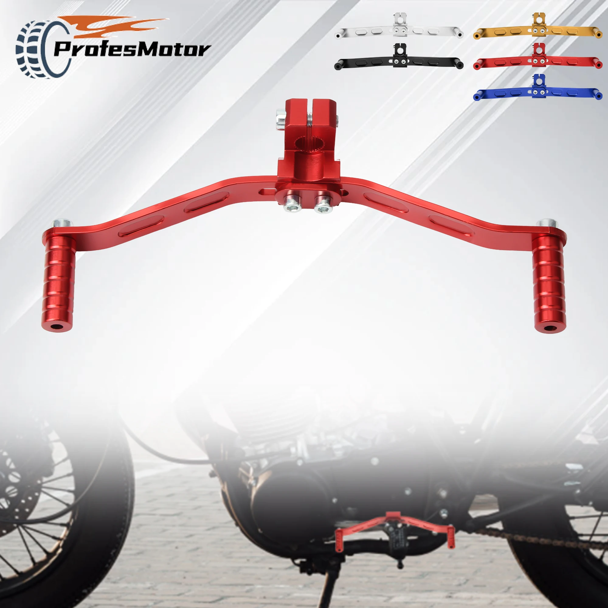 

Universal Motorcycle Gear Shift Lever Modified Aluminum Alloy Double-Hanging Shift Rod Enduro DirtBike Modification Accessories