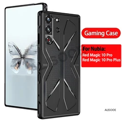 For Nubia Red Magic 10 Pro Plus Case Gaming Cooling Soft TPU Protect Cover for ZTE Nubia RedMagic 10 Pro+ Case Capa