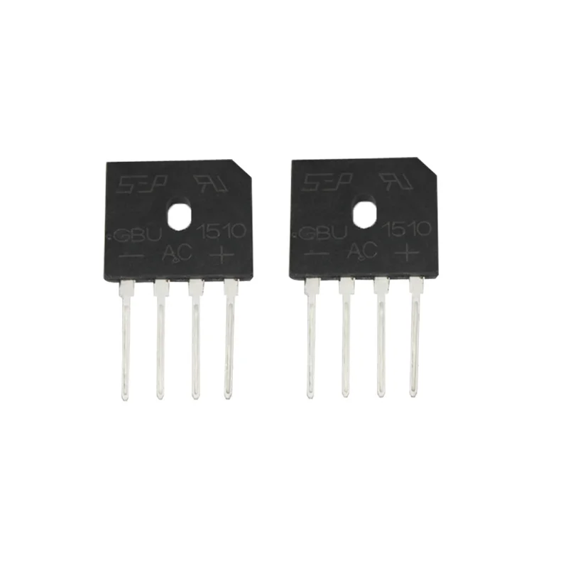 5PCS GBU1510 Diode Bridge Rectifier Glass Passivated 15Amp 1000 Volt Electronic Component