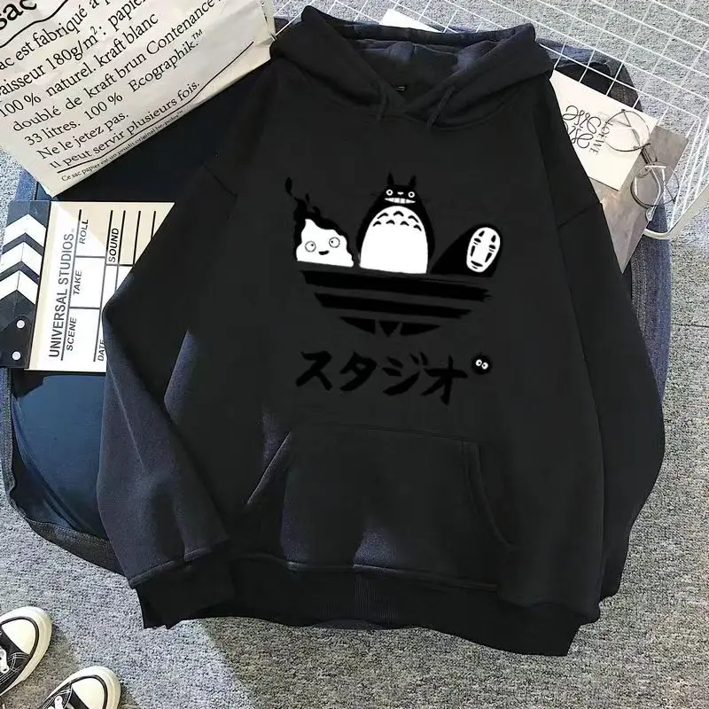 Japanese Anime Cotton Top New Men\'s Hoodie Fashion Graphics Print Sweatshirt Fleece Hoodie Ladies Casual Funny Loose Hoodies