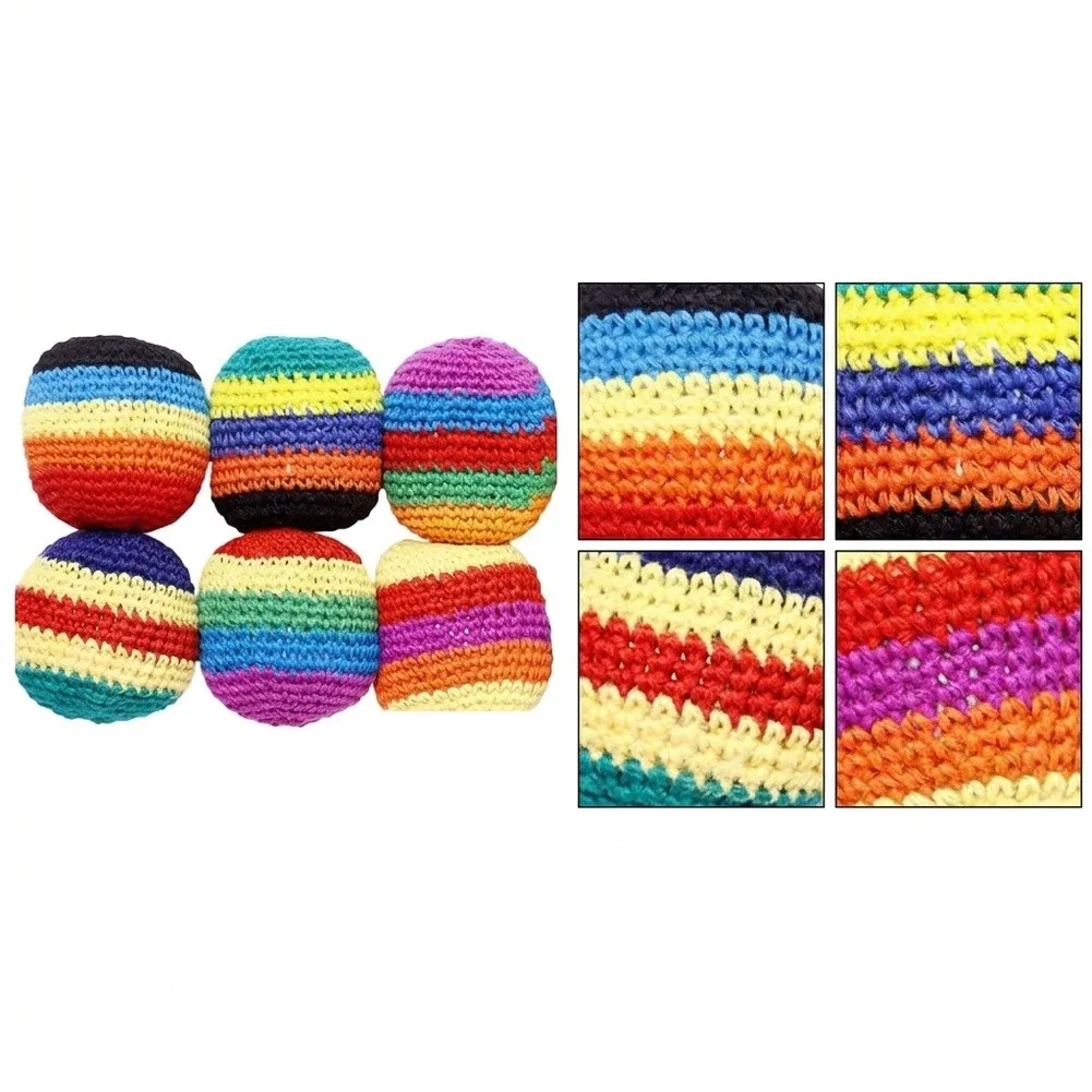 Footbag for Handcrafted in Guatemala with Cotton Material for Responsive Control and Long Lasting Use Footbag for