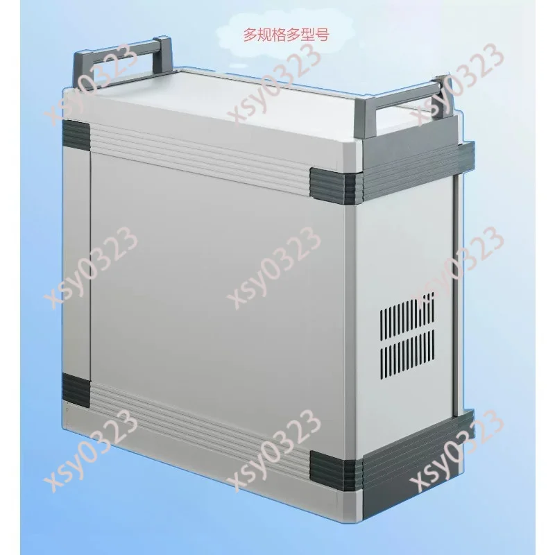 Aluminum Alloy Instrument Enclosure, DIY Desktop Control Chassis & Power Supply Housing