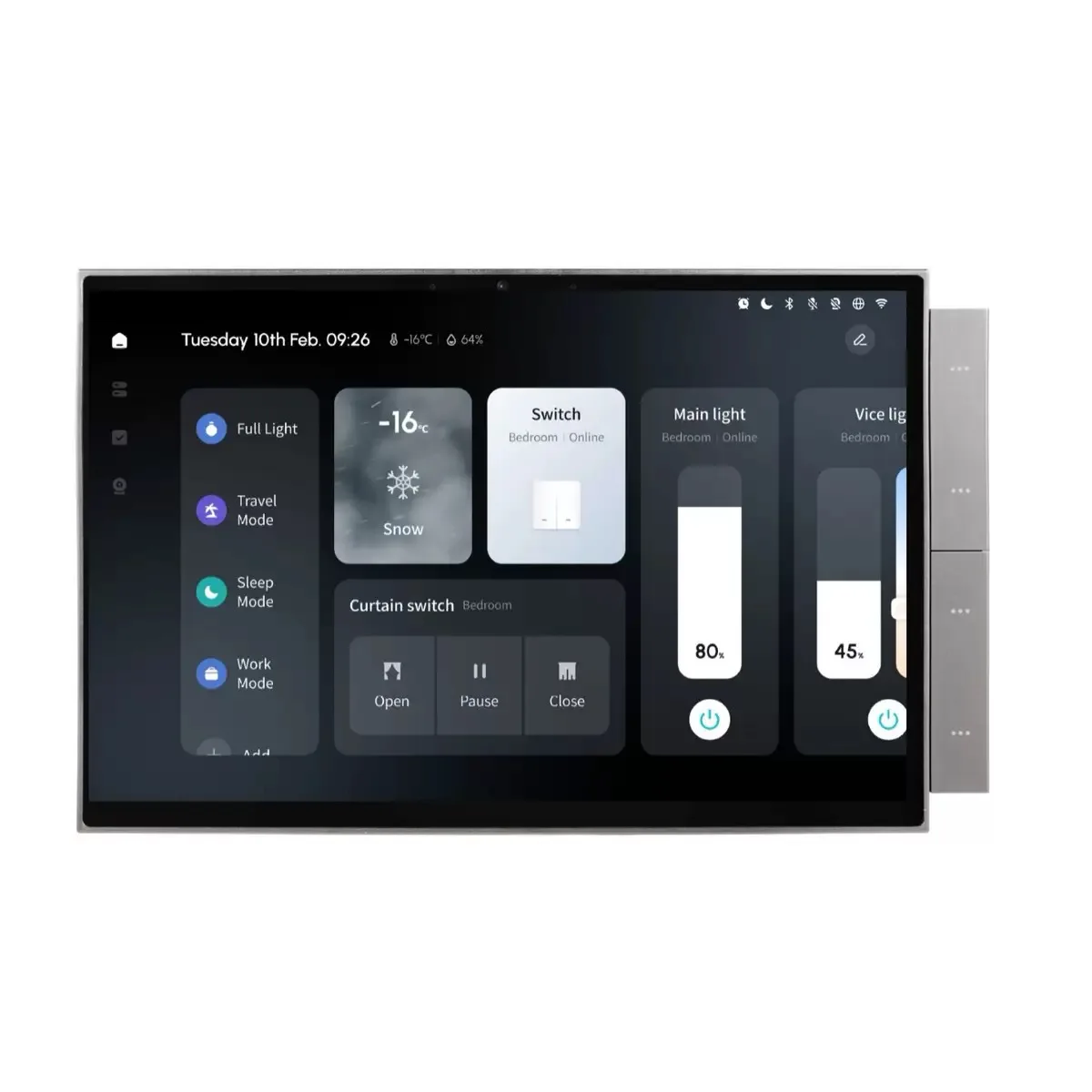 

Home Technology Smart Home Gateway Center Control Screen & Tuya Smart Control Panel 6 Inch Home Automation System