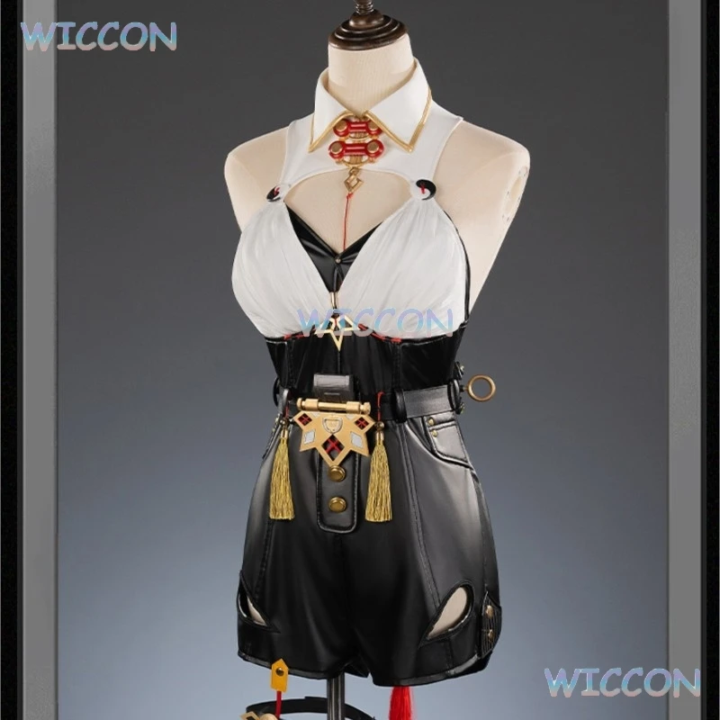 

Игра Zenless Zone Zero ZZZ Платье Полный комплект Xuani Cos Парик Обувь Женский Иксиань Косплей Костюм Комикс Хэллоуин Вечеринка Костюм для ролевых игр