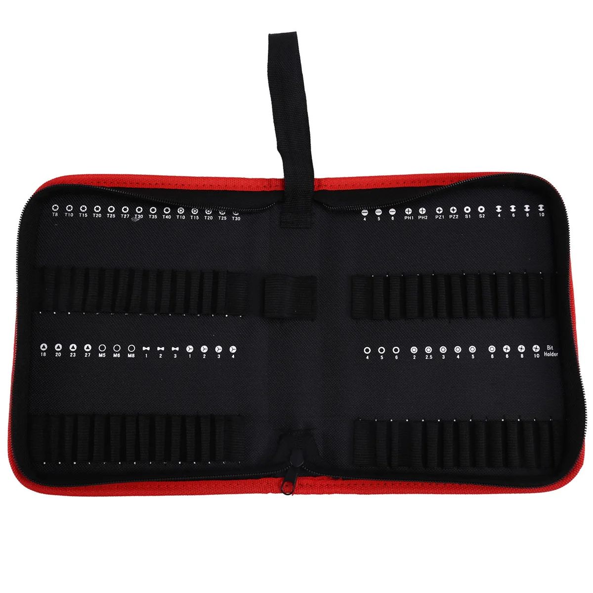 A002 S2 Extra Long Screwdriver Bits Storage Bag Power Tools Slotted Square Storage Bag