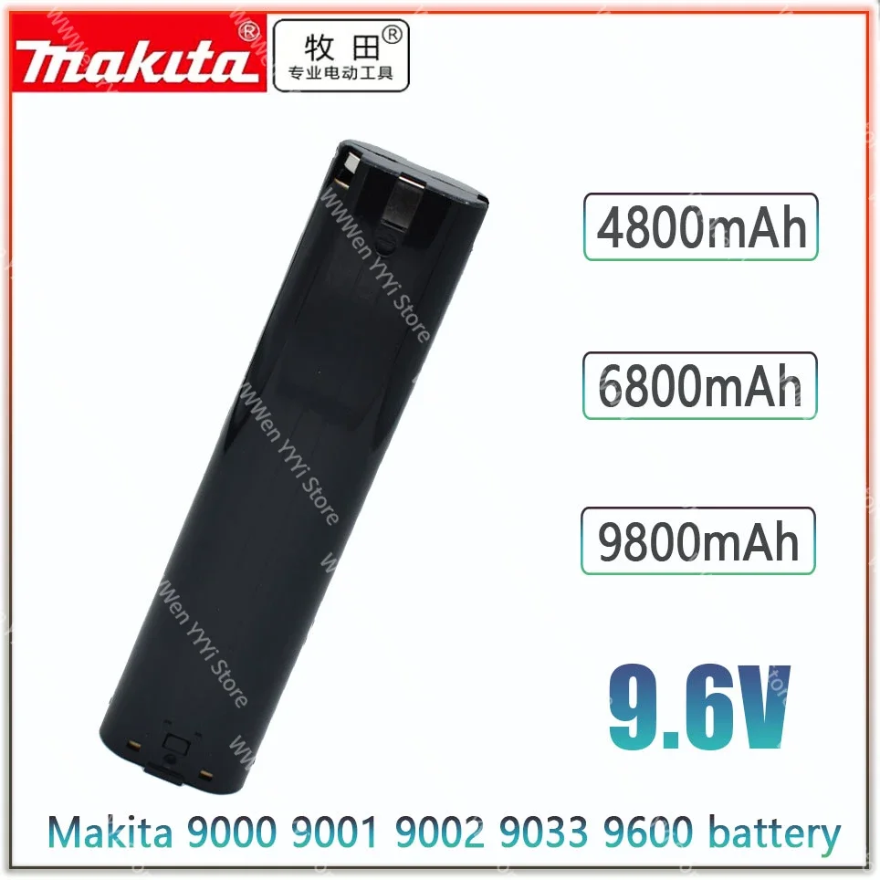 New makita 9.6V 4.8/6.8/9.8mAh Ni-MH Rechargeable Replacement Battery For Makita 9000 9001 9002 9033 9600 Power Tools battery